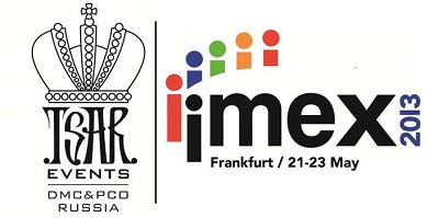 Tsar Events will participate in IMEX in Frankfurt, Germany 21th – 23th May 2013