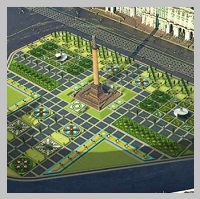 Palace square will become a flower garden during World Congress of Landscape architects