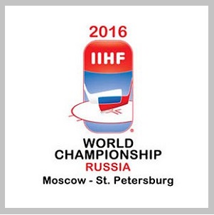LOGO OF ICE HOCKEY WORLD CHAMPIONSHIP 2016 WAS PRESENTED IN MOSCOW