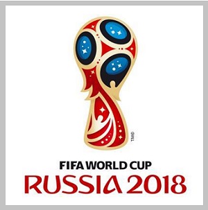 RUSSIA PRESENTS 2018 WORLD CUP LOGO FROM SPACE